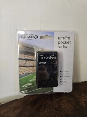 Jensen MR-80 AM/FM Pocket Radio Brand New & Sealed Nostalgia Feeling Retro Style - Image 1 of 4
