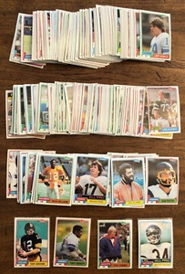 E2929: Set parziale Topps Football 1981, 338/528, stelle - Foto 1 di 1