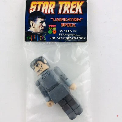 Figura exclusiva Diamond Minimates Star Trek Unification Spock Toy Fair 2009  Foto 1 de 4