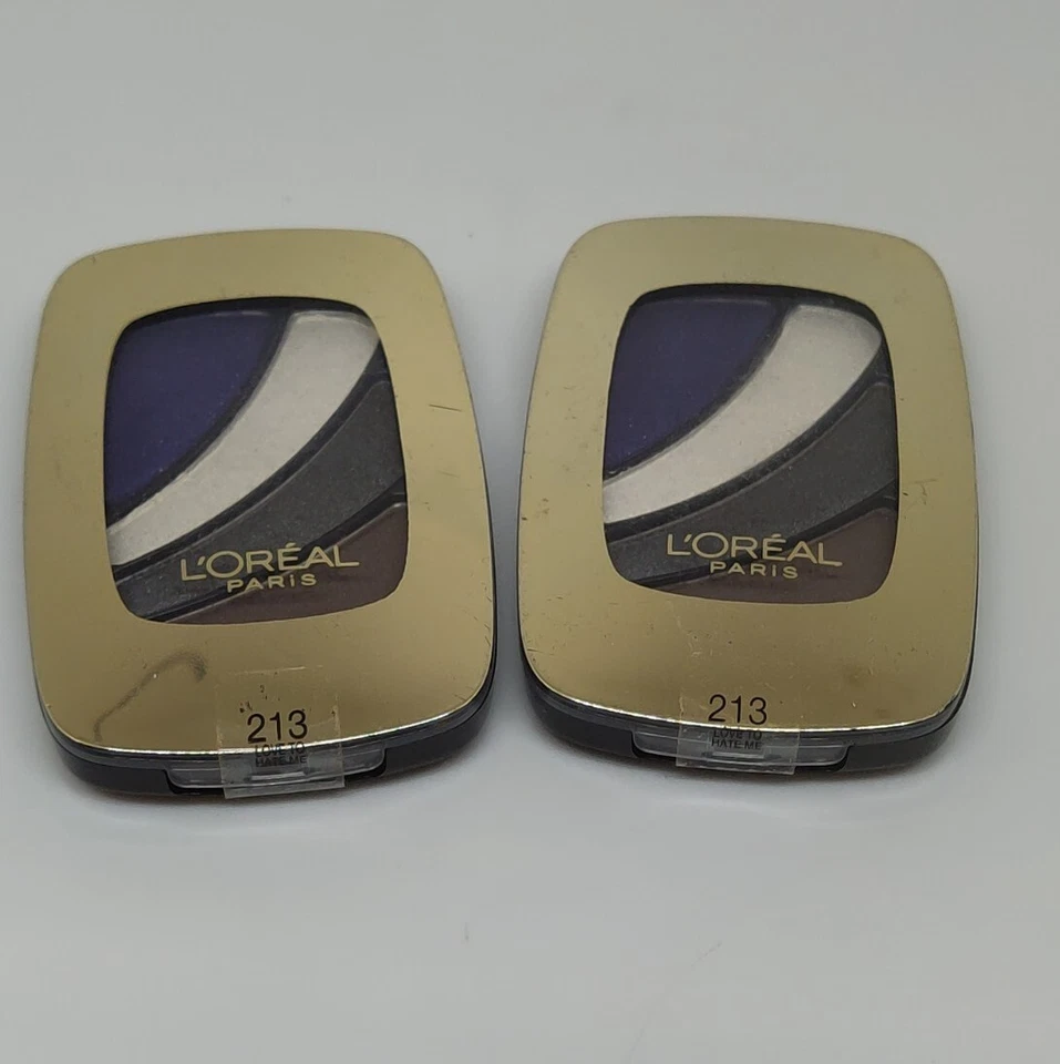 L'Oreal Paris Colour Riche Eye Shadow Smokey Eyes 213 Love To Hate Me (LOT OF 2) - Image 1 of 2