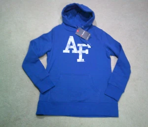 NWT Air Force Falcons Hoodie Sweatshirt Womens Small Blue Fanatics - Picture 1 of 8