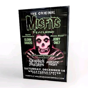 Misfits 2019 Philadelphia Concert Poster 11 X 17 Framed - Picture 1 of 2