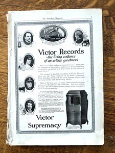 💎 Vintage American Magazine June 1918 Rare Pulp Art + Advertisements 💎 - Picture 1 of 3