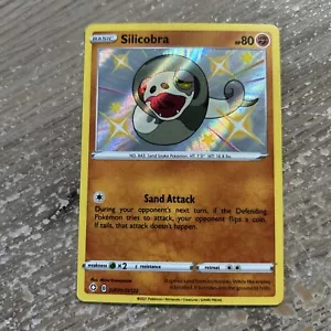 Pokémon TCG Silicobra Shining Fates SV070/SV122 Holo Shiny Holo Rare Nm - Picture 1 of 2