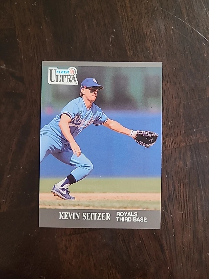 1991 Fleer Ultra Kevin Seitzer #155 Kansas City Royals - Image 1 of 1