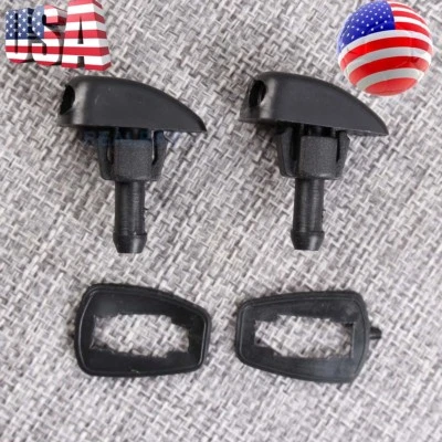 Auto Window Windshield Washer Sprayer Nozzle for Toyota Benz Dodge Ford Honda - Image 1 of 4
