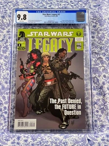 STAR WARS LEGACY #2 CGC 9.8 WP Adam Hughes Duursema & Ostrander RARE HTF HOT - Picture 1 of 2