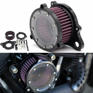 Motorcycle Air Filter Air Cleaner Intake System For Harley Davidson Sportster - Picture 1 of 8