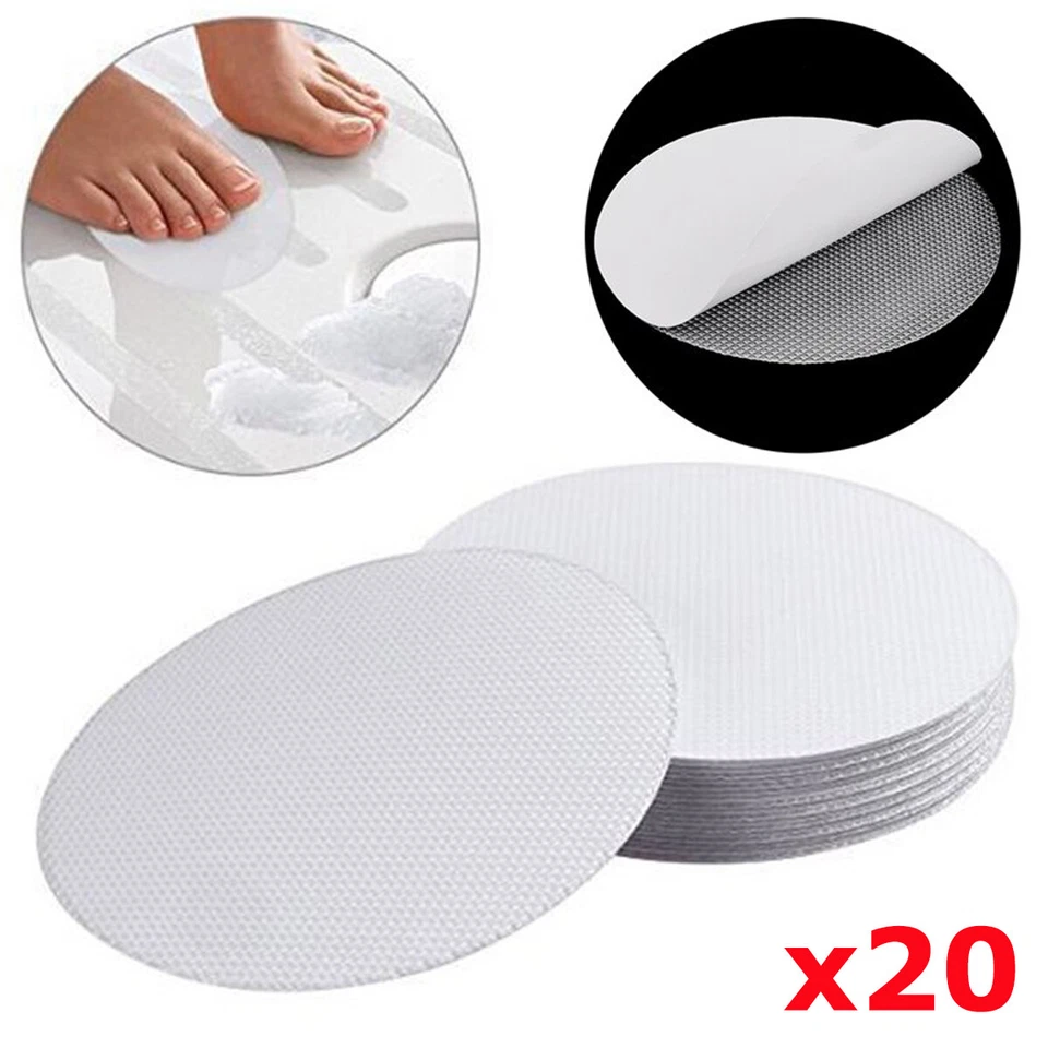 20x Anti-Rutsch Sticker Für Badewanne Dusche Bad Selbstklebend Pad Aufkleber - Bild 1 von 4