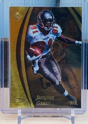 1998 Collector's Edge Masters  Jacquez Green Gold 137/150 160 Rookie RC - Image 1 of 2