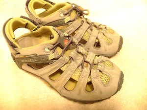 MERRELL  Chamelion 2  Light Grey / Lime  Size 6.5M EU 37 Hiking /Walking Shoe  - Picture 1 of 7