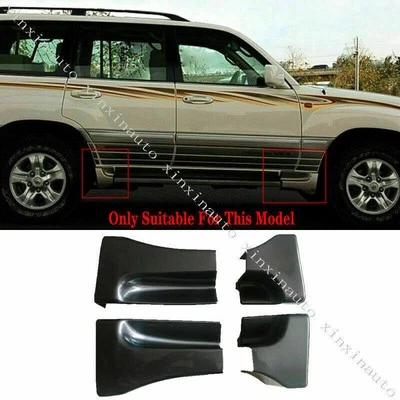 For Toyota Land Cruiser LC100 1998-2006 2007 Nerf Bars Side Angle Guard Covers Foto 1 de 4