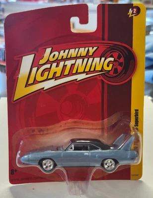 Johnny Lightning R2 1970 Plymouth Superbird en azul Foto 1 de 4