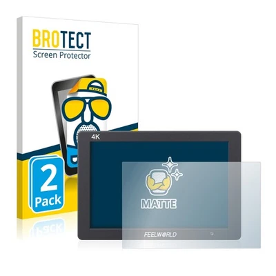 2 Pezzi Antiriflesso Pellicola Protettiva Opaca per Feelworld T7 7" Protezione - Immagine 1 di 4