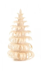 Table Decoration Ringelbaum Natural 0 21/32x1 3/16x0 21/32in New Wood Tree - Picture 1 of 1