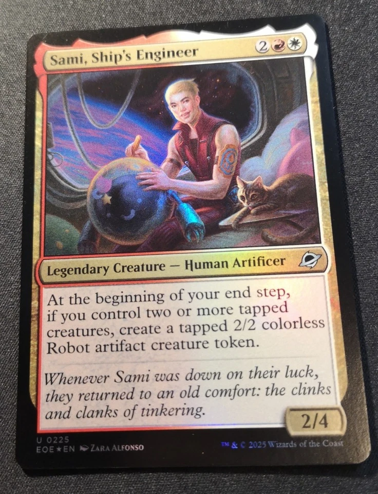 Sami, Ship's Engineer - Foil - EOE - MTG - EN - NM - 0225 - Image 1 of 1