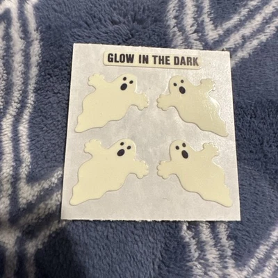 Pegatinas vintage Sandylion Brilla en la oscuridad Fantasmas Foto 1 de 2