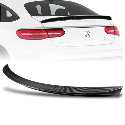 Alerón de maletero de fibra de carbono real para Mercedes GLE350/400/43/63 16-19 cupé C292 Foto 1 de 4