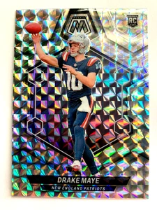 Drake Maye Rookie Mosaico Plata Reactivo #303 RC 2024 - Imagen 1 de 2