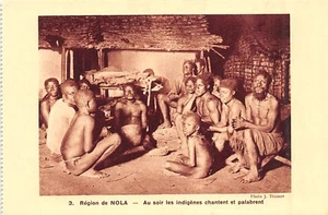 Central African Republic - Nola Region - In the Evening, the Natives Sing and Ch - Picture 1 of 2