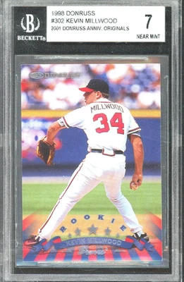 Donruss 1998 - Kevin Millwood #302 (RC) BGS 7 Foto 1 de 2