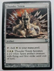 MTG Magic The Gathering Card Thunder Totem Artifact Time Spiral - Picture 1 of 2
