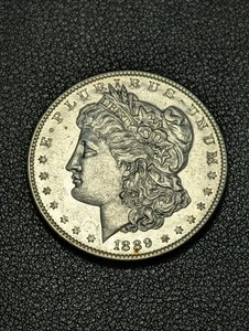 1889 Silver Morgan Dollar - GEM UNC!! - BEAUTIFUL  DMPL!! - Ships Free! - Picture 1 of 4