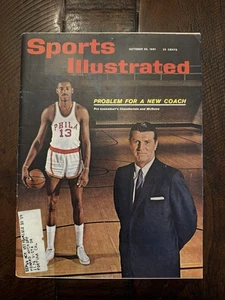 Wilt Chamberlain 1st Cover October 10/30/1961 Sports Illustrated - Picture 1 of 11