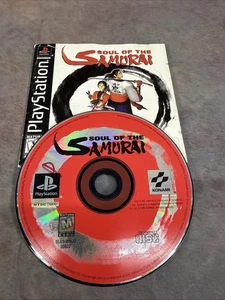 Soul of the Samurai Sony PlayStation 1, 1999 - Disco y manual solo probado - Imagen 1 de 6