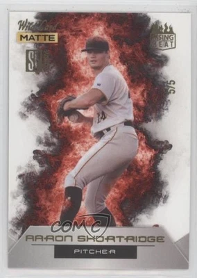2022 Wild Card Matte SP Exclusive White Background - Red /5 Aaron Shortridge - Image 1 of 2