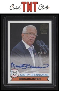 Autógrafos favoritos de los fanáticos 2017 Topps Archives #FFA-MB Marty Brennaman - Imagen 1 de 2
