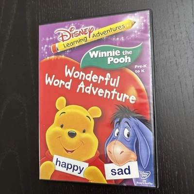 Disney Learning Adventures Winnie the Pooh Wonderful Word Adventure Pre-K Used - Image 1 of 4