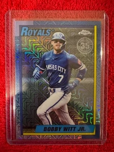 2025 Topps Update 35th Anniversary Mojo Refractor Bobby Witt Jr #U90C-25 - Picture 1 of 2