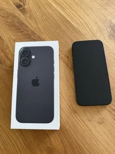 Apple iPhone 16 128 GB schwarz Smartphone Handy Ohne Vertrag Mobile iOS - Bild 1 von 4