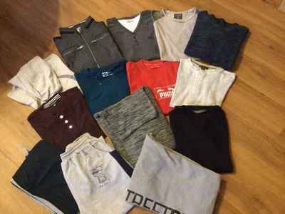 TOP Bekleidungspaket 14-tlg. Jungen Gr. 170/176 - S- Pullover, Outdoorjacke - Bild 1 von 4