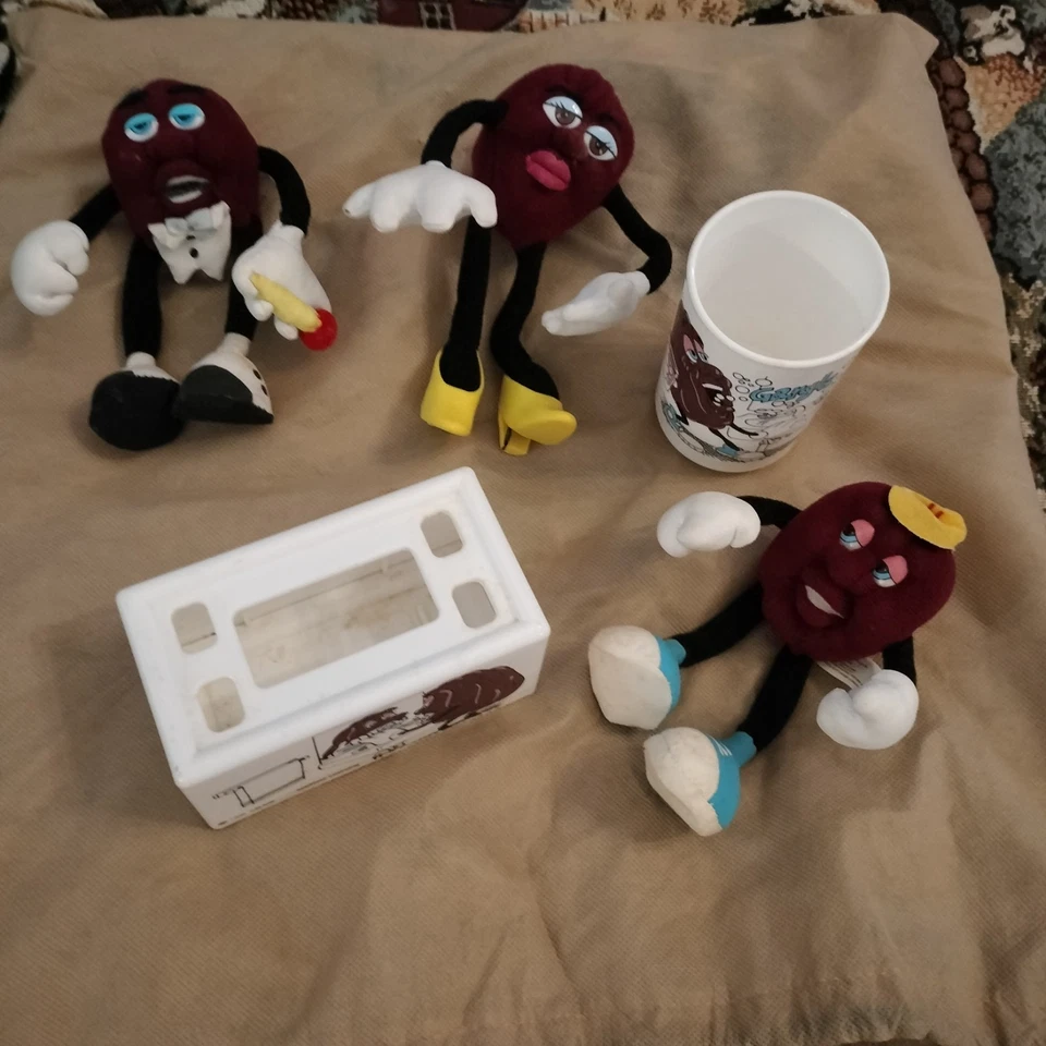 Cepillo de dientes jabón colección con licencia de aplausos California Raisin vintage  Foto 1 de 4