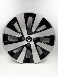 Abbellimento ruota coprimozzi 15" bicolore nero e argento Renault Clio V - Foto 1 di 7