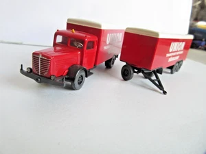 Wiking 1:87 Büssing 8000 Koffer Lastzug UNION !!! - Imagen 1 de 5