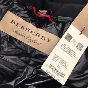 Burberry Fleetwood Down Puffer Jacket Women's CHERRY RED Size M XL SOLD OUT - Picture 1 of 14