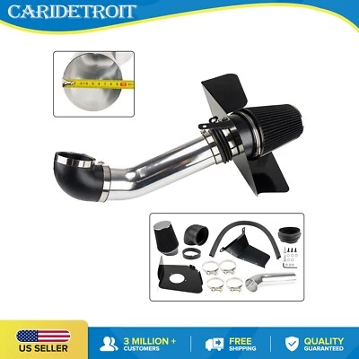 Kit de admisión de aire frío negro + protector térmico para Cadillac Escalade 2007-2008 6,2 L V8 Foto 1 de 4