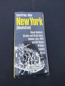 Vintage Map Hagstrom's Map New York City Mid - 1960's - Picture 1 of 2