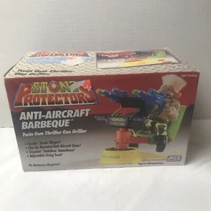 Steinschützer Flak Barbeque Ace Neuheit 1993 Neu in Box Vintage - Bild 1 von 3