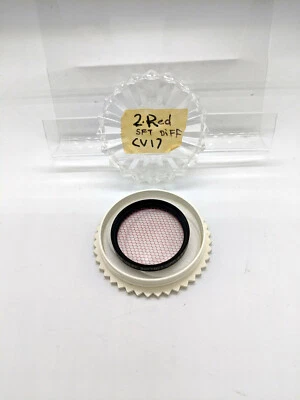Tiffen 40.5mm Softnet Diffusion Red 2 Filter Red Net 2 R - Image 1 of 3