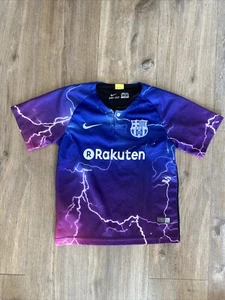 FC BARCELONA Nike Dri-Fit Morris 5 Size 22 Age 4-5 Yrs Kids Football Shirt 2018 - Bild 1 von 10