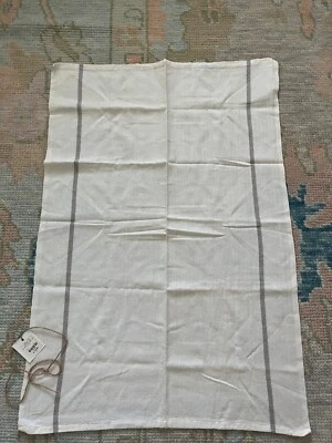 NWT Ravan Cotton Grey Tea Kitchen Towel 20 x 29 - Image 1 of 4