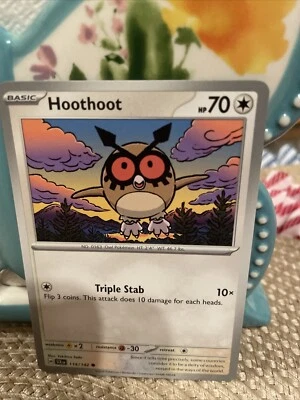 Hoothoot 114/142 Sv07: Stellar Crown Regular - Image 1 of 2