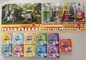 McDonalds Happy Meal Toys 2023 Dobble Spot It Mini Card Games Full Set Of 11 NEW - Foto 1 di 4