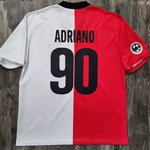 2002 Mizuno Fiorentina Terza Maglia Calcio Adriano Uomo XL Brasile Italia Milano - Foto 1 di 6