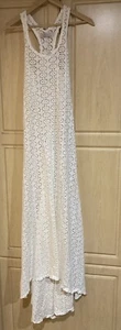 Free People FP Beach Sundial Maxi Dress Racerback Women M Boho Bride Wedding - Picture 1 of 9
