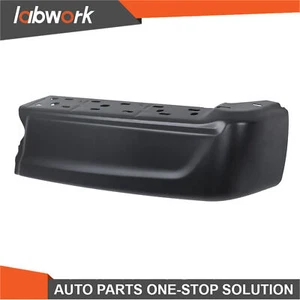 Labwork Right Paintable Rear Bumper End Black For 2021 2022 2023 Ford F150 - Picture 1 of 15